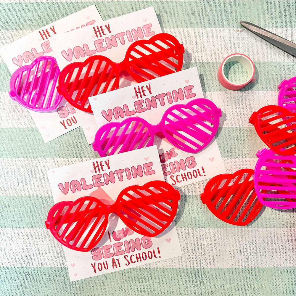 Valentine's Day Gift Tag - I Love "Seeing" You at School
