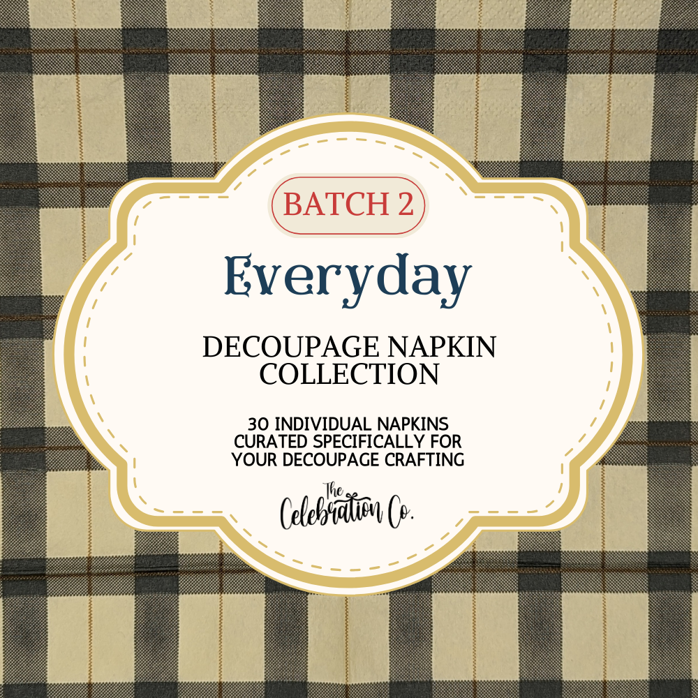 EVERYDAY Decoupage Napkin Collection #2