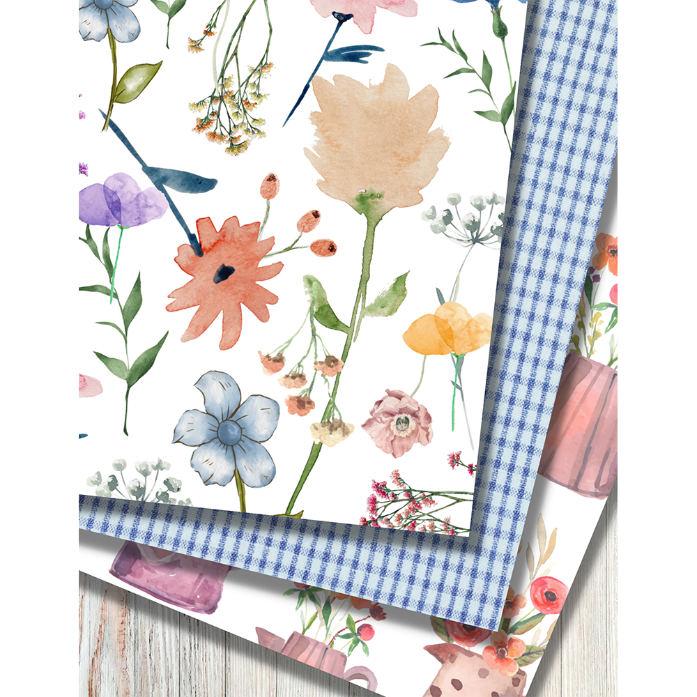 Wildflower Garden - Digital Download - Craft Paper Package