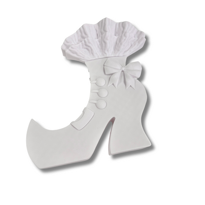 Witch Boot - Dimensional & Free Standing