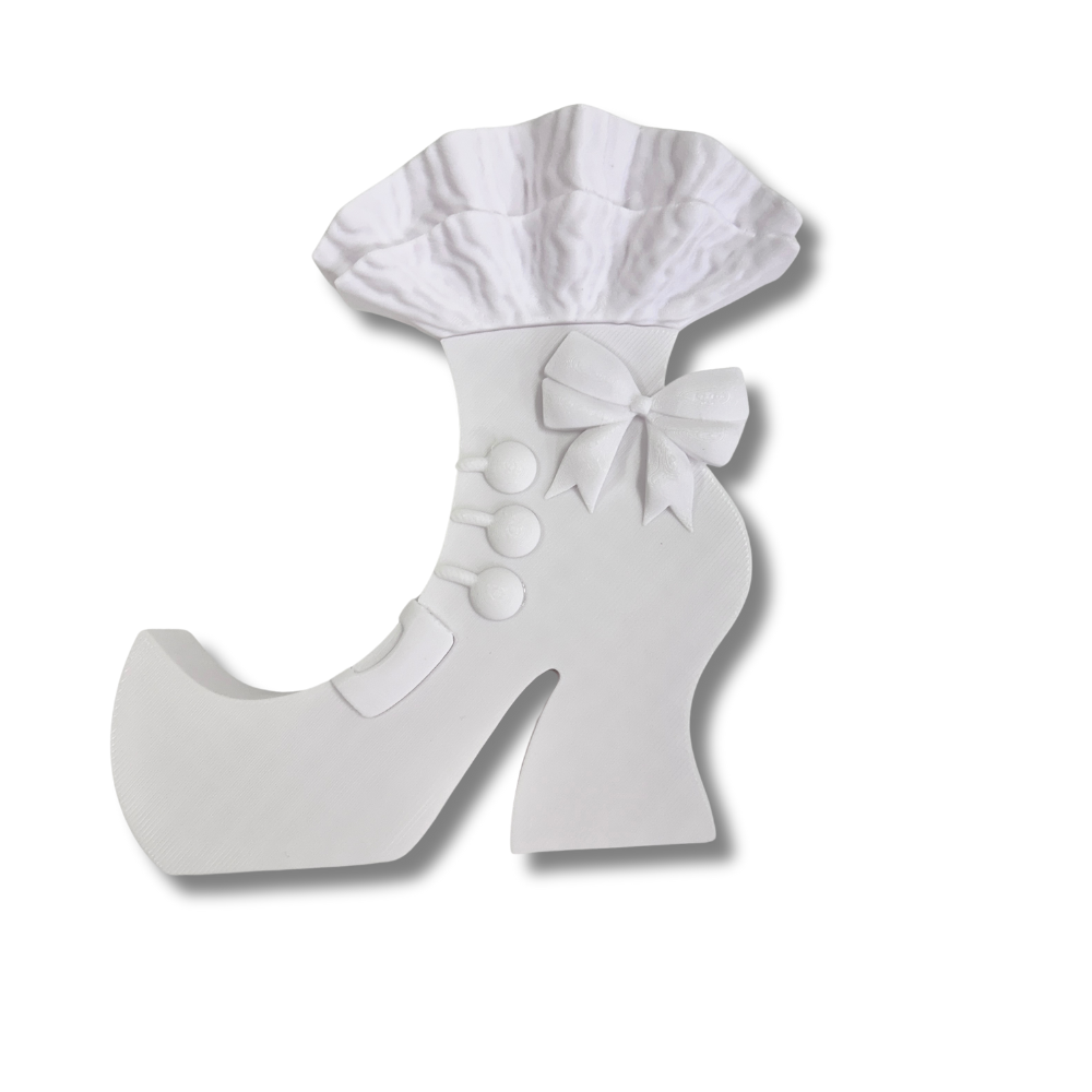Witch Boot - Dimensional & Free Standing