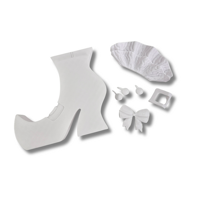 Witch Boot - Dimensional & Free Standing