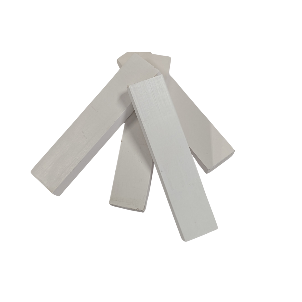 Primed White Wood Blocks – Set of 4