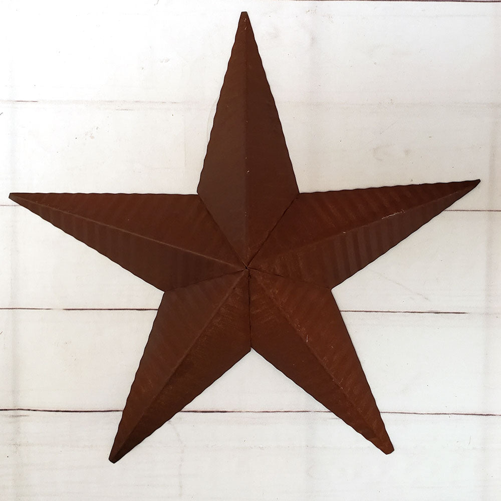 8" Corrugated Barn Star