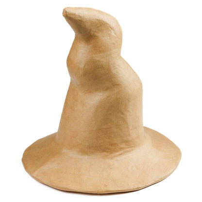 Paper Mache Crooked Witch Hat