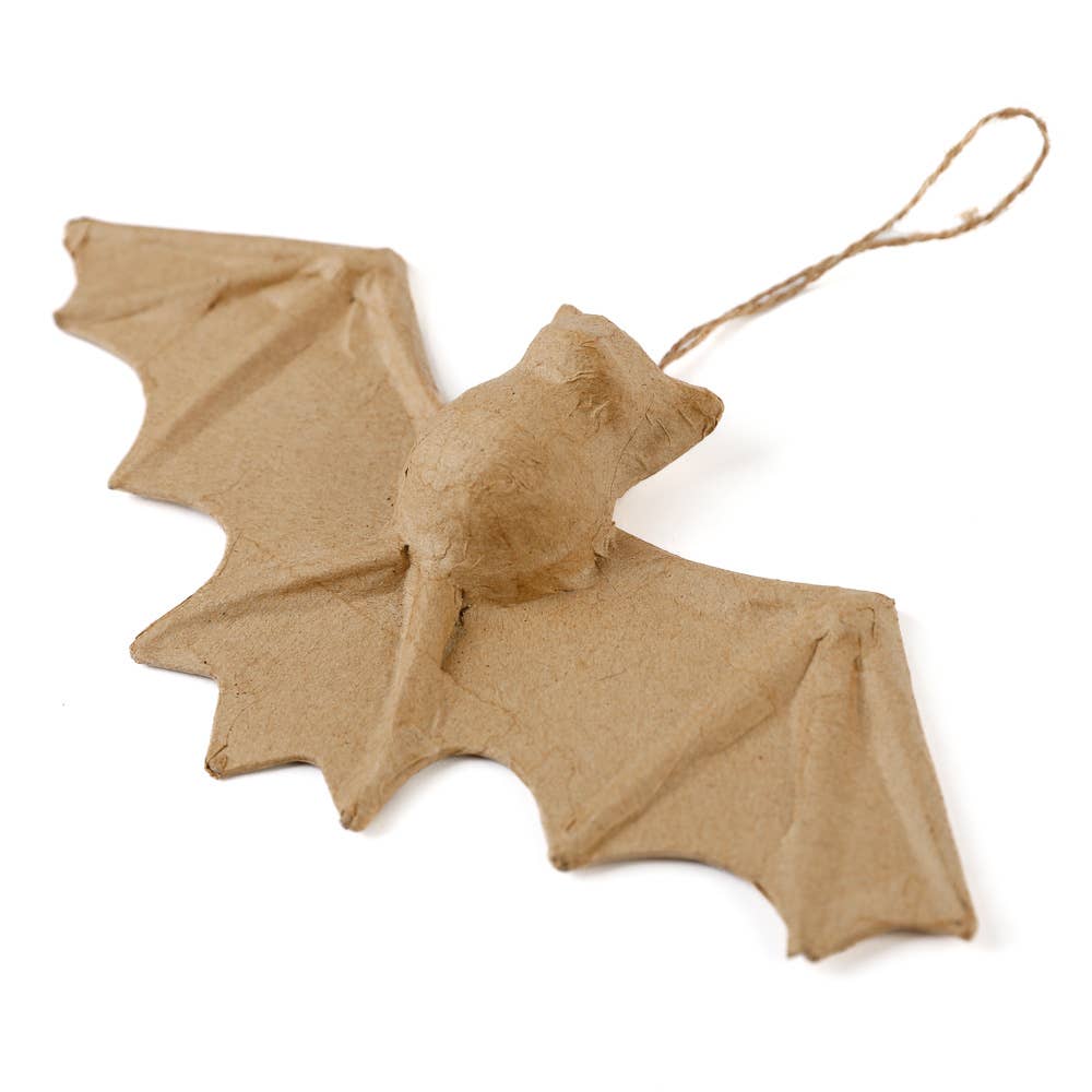 Paper Mache Bat - 8-1/2" x 4"