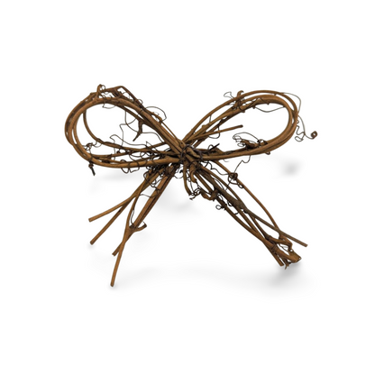 Natural Grapevine Bow - 3.5" Tall (3 pk)