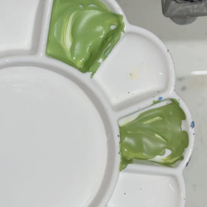 Ceramic Paint Palette