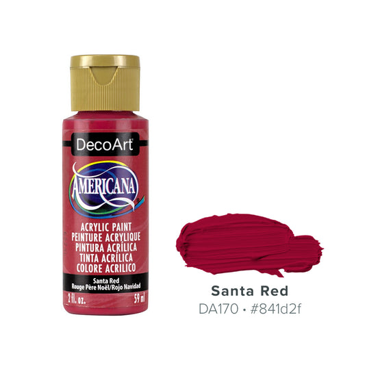 DecoArt Americana Acrylic Paint - 2 oz. - REDS & PINKS
