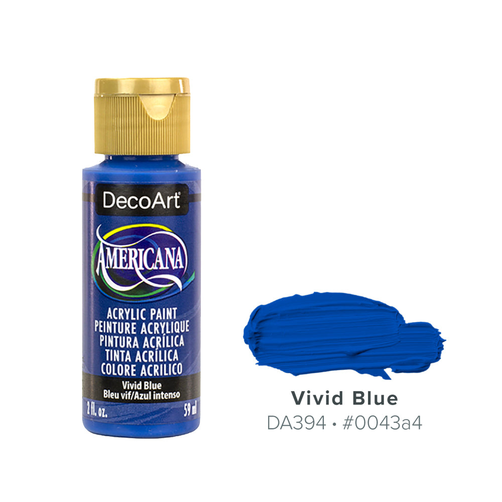 DecoArt Americana Acrylic Paint - 2 oz. - BLUES & GREENS